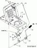 Efco Formula 108/15.5 H 13AM799G637 (2006) Listas de piezas de repuesto y dibujos Speed control, Pedals