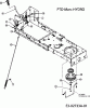 MTD JG 155 H 13AM793G678 (2006) Listas de piezas de repuesto y dibujos Deck engagement, Engine pulley