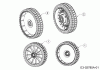 Motorpedo MPG 46 12C-TMCQ691 (2018) Listas de piezas de repuesto y dibujos Wheels