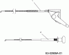 Gutbrod DLX 127 SAL 13AP606P690 (2006) Listas de piezas de repuesto y dibujos Control cables