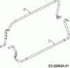MTD SP 46 O 12D-J5M1615 (2012) Listas de piezas de repuesto y dibujos Brake lever, Drive lever