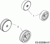 Merox MX 33 E 18C-M4D-667 (2007) Listas de piezas de repuesto y dibujos Wheels