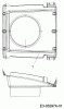 Efco Formula 97/13.5 T 13AH779F637 (2007) Listas de piezas de repuesto y dibujos Engine duct