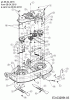Tigara TG 22/107 HBI 13HT79KG649 (2017) Listas de piezas de repuesto y dibujos Mowing deck G (42"/107cm) from 08.04.2016