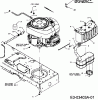 MTD JE 135 H 13AH493E676 (2007) Listas de piezas de repuesto y dibujos Engine accessories