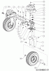 Cub Cadet XZ3 122 17BIDGHB603 (2018) Listas de piezas de repuesto y dibujos Front axle