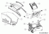 Wolf-Garten WA 46 11A-TU5N650 (2017) Listas de piezas de repuesto y dibujos Grass bag, Rear flap, Rear baffle