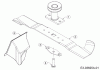 Cub Cadet LM 2 DR 46 S 12BBTQKC603 (2017) Listas de piezas de repuesto y dibujos Blade, Blade adapter, Mulch plug