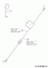 Wolf-Garten A 4200 11A-LOSC650 (2017) Listas de piezas de repuesto y dibujos Control cable brake