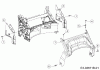 Wolf-Garten S 4600 11A-TO5N650 (2016) Listas de piezas de repuesto y dibujos Rear baffle