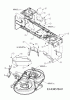 Variolux V-RTH 180/105 T 13AN77TN620 (2009) Listas de piezas de repuesto y dibujos Cover mowing deck