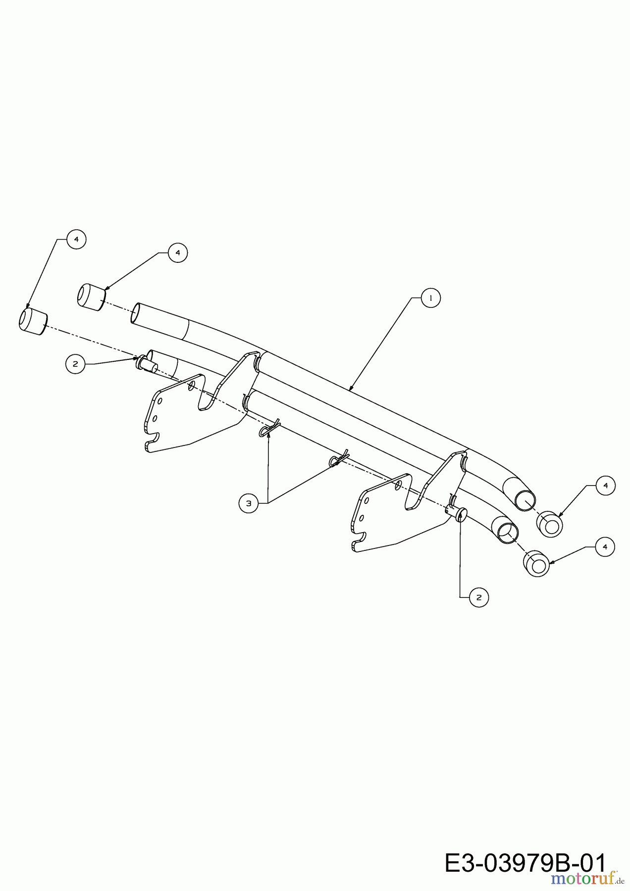  Champ Lawn tractors CHAMP 25-105 13AI517N679  (2010) Bumper