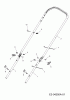 Yard-Man 21" Sure Cut 11A-B29Q701 (2014) Listas de piezas de repuesto y dibujos Handle