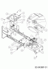 MTD DL 1050 TB 13HU76KN677 (2017) Listas de piezas de repuesto y dibujos Frame