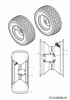 Massey Ferguson MF 50-24 SH 13HQ93GP695 (2016) Listas de piezas de repuesto y dibujos Front wheels 16x6.5
