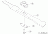 MTD Y 600 PM 11A-A0S5329 (2018) Listas de piezas de repuesto y dibujos Blade, Blade adapter