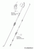 MTD 46 S 12A-J7SJ600 (2017) Listas de piezas de repuesto y dibujos Control cables
