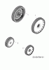 MTD 46 SPKHW 12C-J67D600 (2012) Listas de piezas de repuesto y dibujos Wheels