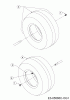 WOLF-Garten Expert E 13/92 H 13H2715E650 (2018) Listas de piezas de repuesto y dibujos Rear wheels