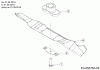 Mastercut MC 46 PO 11A-J1M8659 (2016) Listas de piezas de repuesto y dibujos Blade, Blade adapter to 01.09.2016
