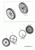 MTD SP 53 HWB 12A-B28R678 (2012) Listas de piezas de repuesto y dibujos Wheels