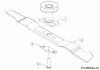 Brute 21" 12A-B2A3778 (2017) Listas de piezas de repuesto y dibujos Blade, Blade adapter