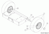 Troy-Bilt CS 4325 24B-424M766 (2016) Listas de piezas de repuesto y dibujos Wheels