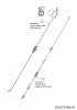 MTD 46 BS 12A-J75B600 (2015) Listas de piezas de repuesto y dibujos Control cables