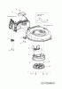 WOLF-Garten Expert Expert 46 B 11B-K15E650 (2014) Listas de piezas de repuesto y dibujos Rear axle bearing, Fan