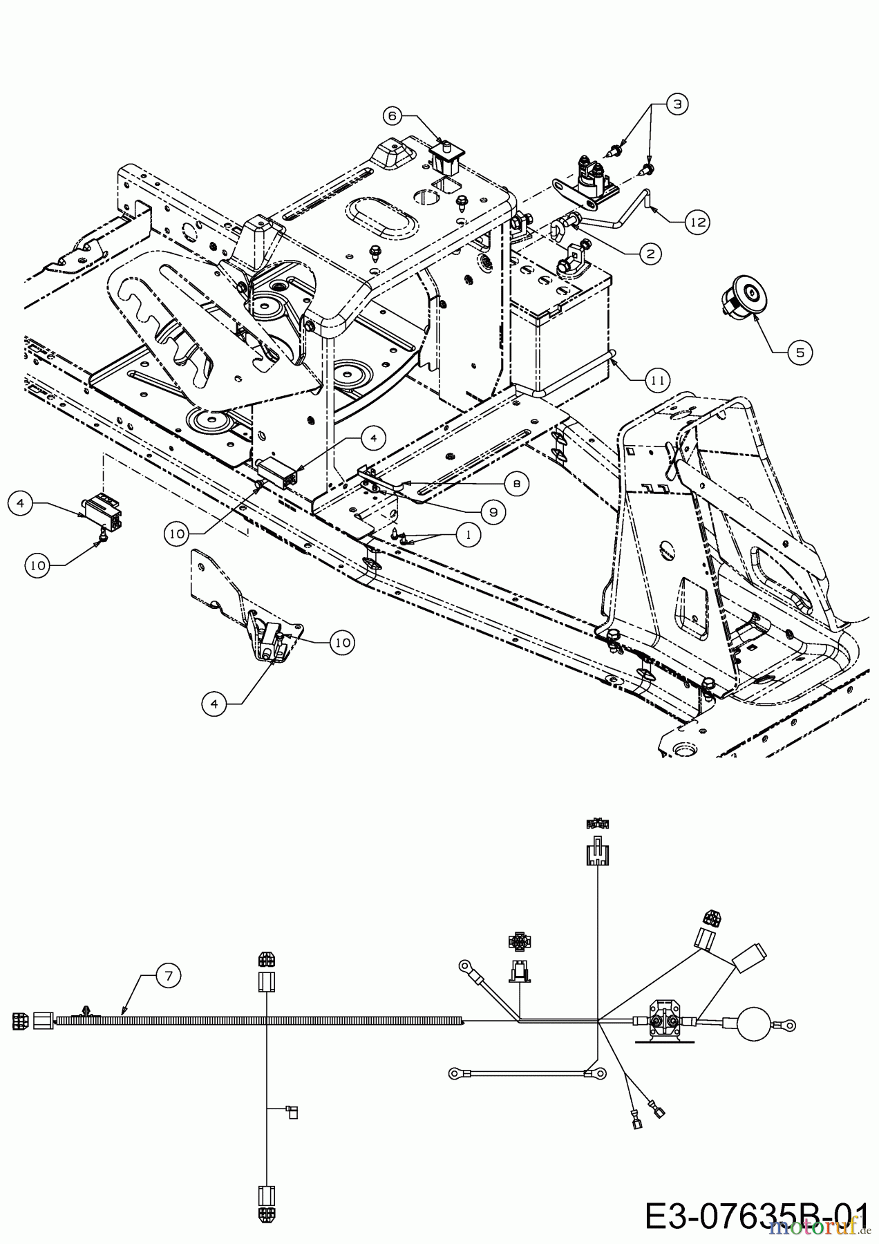  Cub Cadet Lawn tractors CC 114 TD 13B226JD603  (2014) Electric parts
