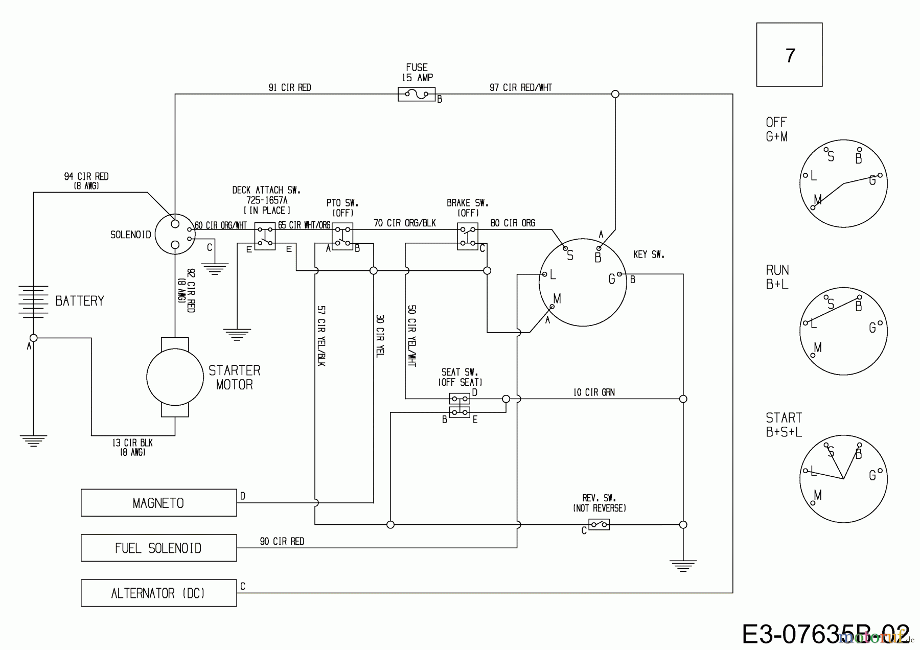  Cub Cadet Lawn tractors CC 114 TD 13B226JD603  (2014) Wiring diagram