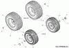 Spareparts Wheels 13x5 + 16x6,5