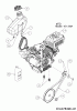 Wolf-Garten SF 53 31A-2M1E650 (2018) Listas de piezas de repuesto y dibujos Belt, Engine, Fuel tank