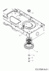Gutbrod Sprint SLX 107 S 13AP606G690 (2000) Listas de piezas de repuesto y dibujos Engine pulley