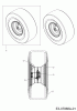 Edenparc EP 18105 A 13BT509N608 (2003) Listas de piezas de repuesto y dibujos Front wheels 15x6