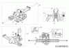 MTD 20/42 13BT77KS308 (2017) Listas de piezas de repuesto y dibujos Gearbox 618-04566B