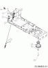 Troy-Bilt TB 38 13A177KF309 (2015) Listas de piezas de repuesto y dibujos Deck engagement, Engine pulley