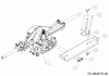 Troy-Bilt TB 46 Automatic 13AL78KT309 (2017) Listas de piezas de repuesto y dibujos Gearbox, Idler arm, Variator bracket