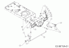 Troy-Bilt Horse XP 46 13WX79KT066 (2014) Listas de piezas de repuesto y dibujos Front axle