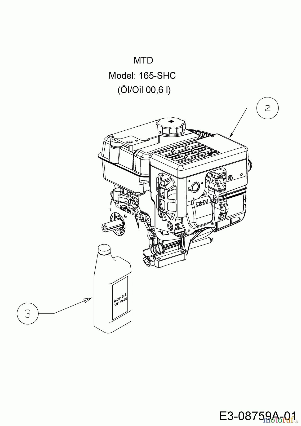  MTD Snow throwers M 56 31B-32AD678  (2017) Engine MTD