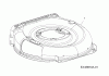 Yard-Man 21" Sure Cut 11A-B29Q701 (2014) Listas de piezas de repuesto y dibujos Deck housing