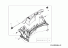 MTD Yard Machines 21" 11A-B24T360 (2014) Listas de piezas de repuesto y dibujos Rear baffle, Rear flap