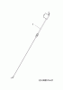 Yard-Man 21" Sure Cut 11A-B29Q701 (2014) Listas de piezas de repuesto y dibujos Control cable brake