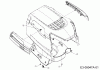 Wolf-Garten 92.165 H 13HN71WE650 (2017) Listas de piezas de repuesto y dibujos Engine duct