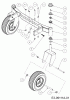 Cub Cadet Z-Force LZ 60 17BIDAGD010 (2015) Listas de piezas de repuesto y dibujos Front axle