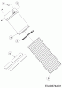 MTD Accessories Grass catcher for XZ 1 127 with mowing deck Q (50"/127cm) 19A70043100 (2017) Listas de piezas de repuesto y dibujos Hose, Chute