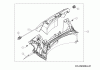 Troy-Bilt TB 240 12AVB2AQ711 (2018) Listas de piezas de repuesto y dibujos Rear Baffle, Rod rear flap