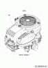 Cub Cadet LT2 OS107 13I879DG603 (2017) Listas de piezas de repuesto y dibujos Engine MTD