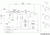MTD Mnirider 76 RDHE 13A721SD600 (2018) Listas de piezas de repuesto y dibujos Wiring diagram
