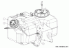 Cub Cadet LX 42" 13AZA4CS330 (2018) Listas de piezas de repuesto y dibujos Fuel tank